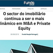 O sector do imobilirio continua a ser o mais dinmico em M&A e Private Equity